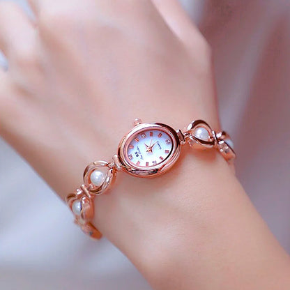 Montre Femme Quartz avec Cadran Ovale