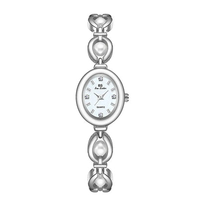 Montre Femme Quartz avec Cadran Ovale